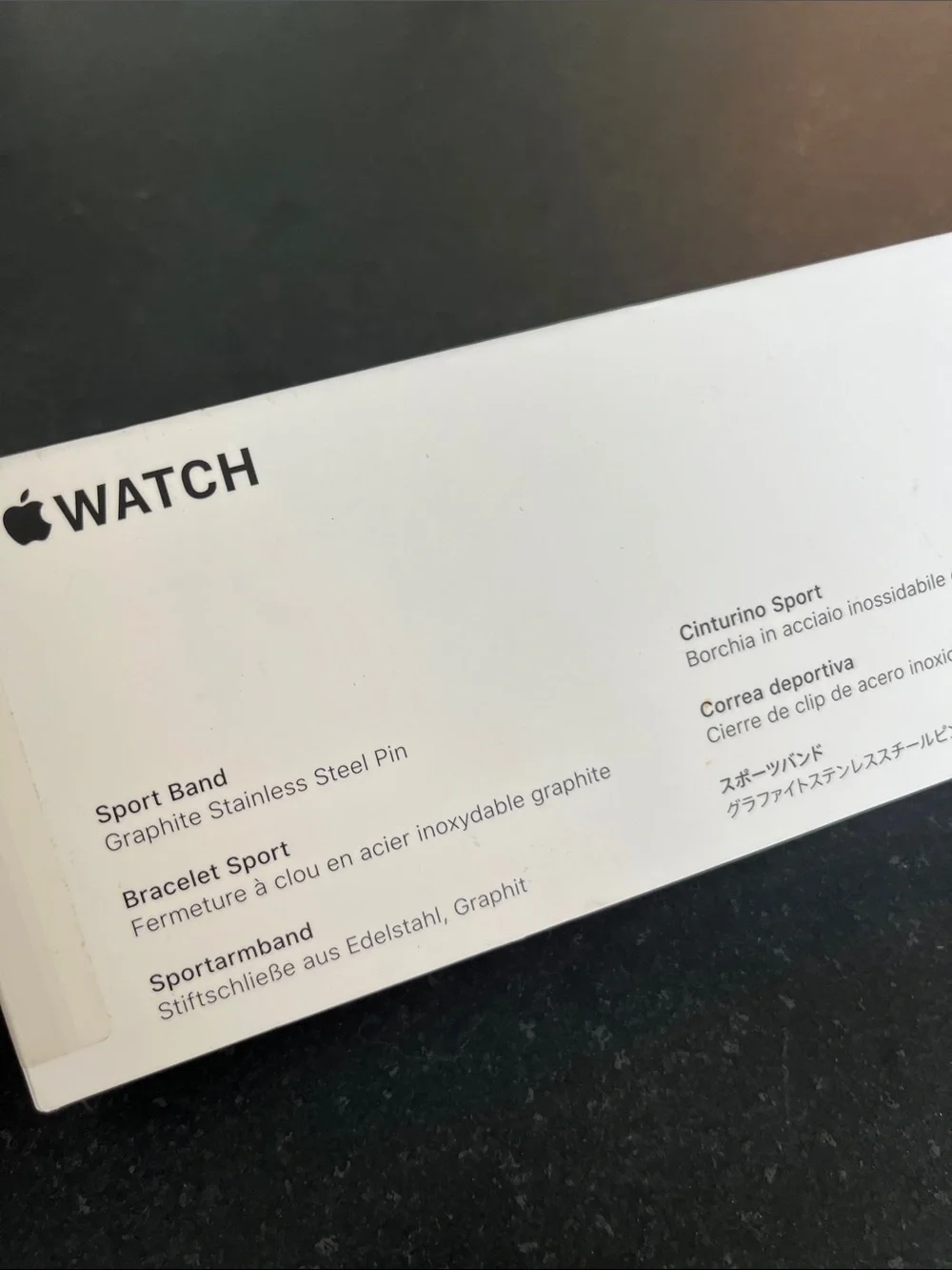 Apple watch 45mm midnight Sport Band XL Smartwatch Silicone Band NIB